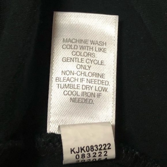 J.Jill Wearever Collection Cardigan Womens Large Petite Open Front Black Career - Picture 11 of 12